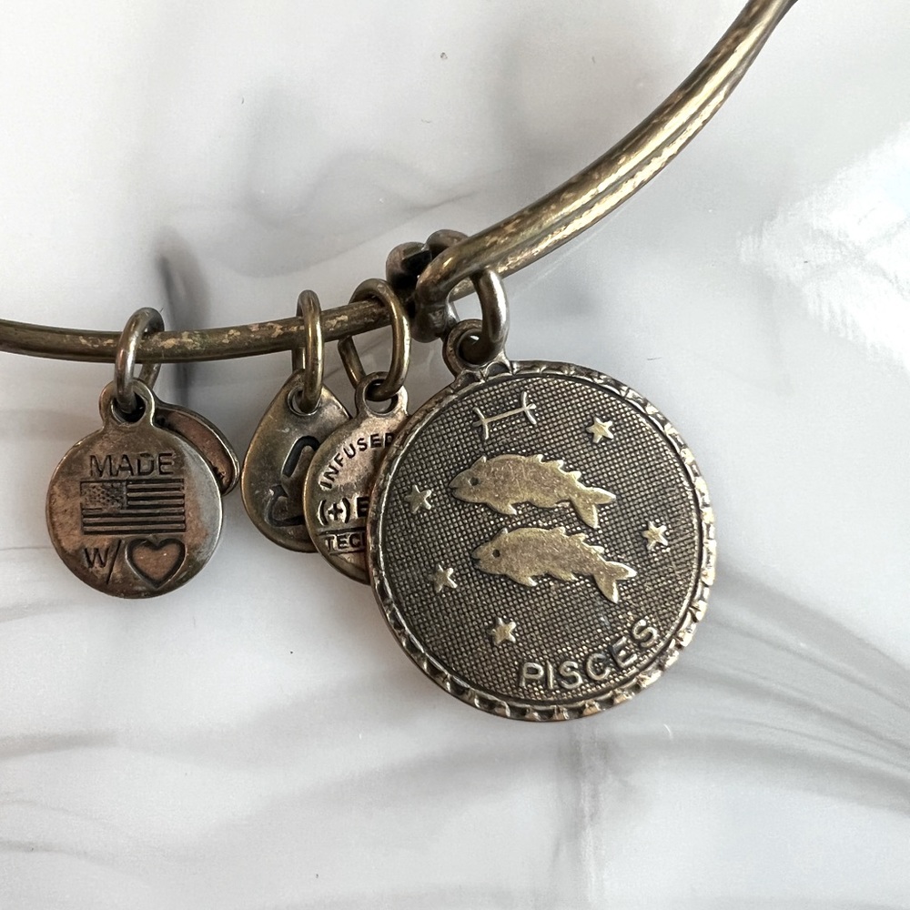Alex and Ani Pisces bracelet
